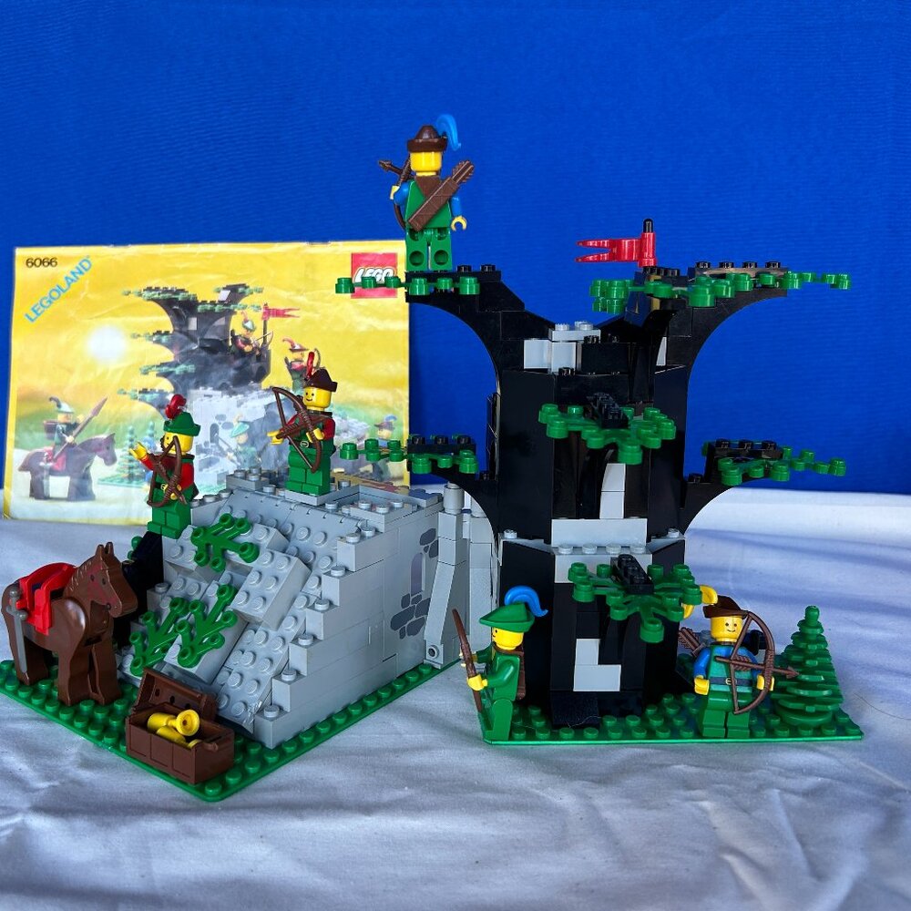 1987 Lego 6066 Camouflaged Outpost Complete with Manual - Picture 5 of 14